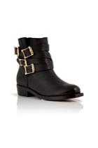 Rupert Sanderson Rupert Sanderson Leather Parnassus Ankle Boots - Black