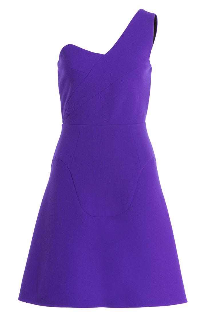 Roland Mouret Corby Wool Crepe Dress