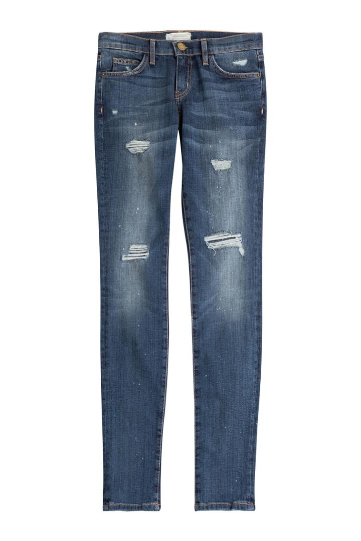 Current/elliott Current/elliott Distressed Skinny Jeans - None