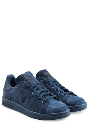 Adidas Originals Adidas Originals Stan Smith Suede Sneakers - Blue