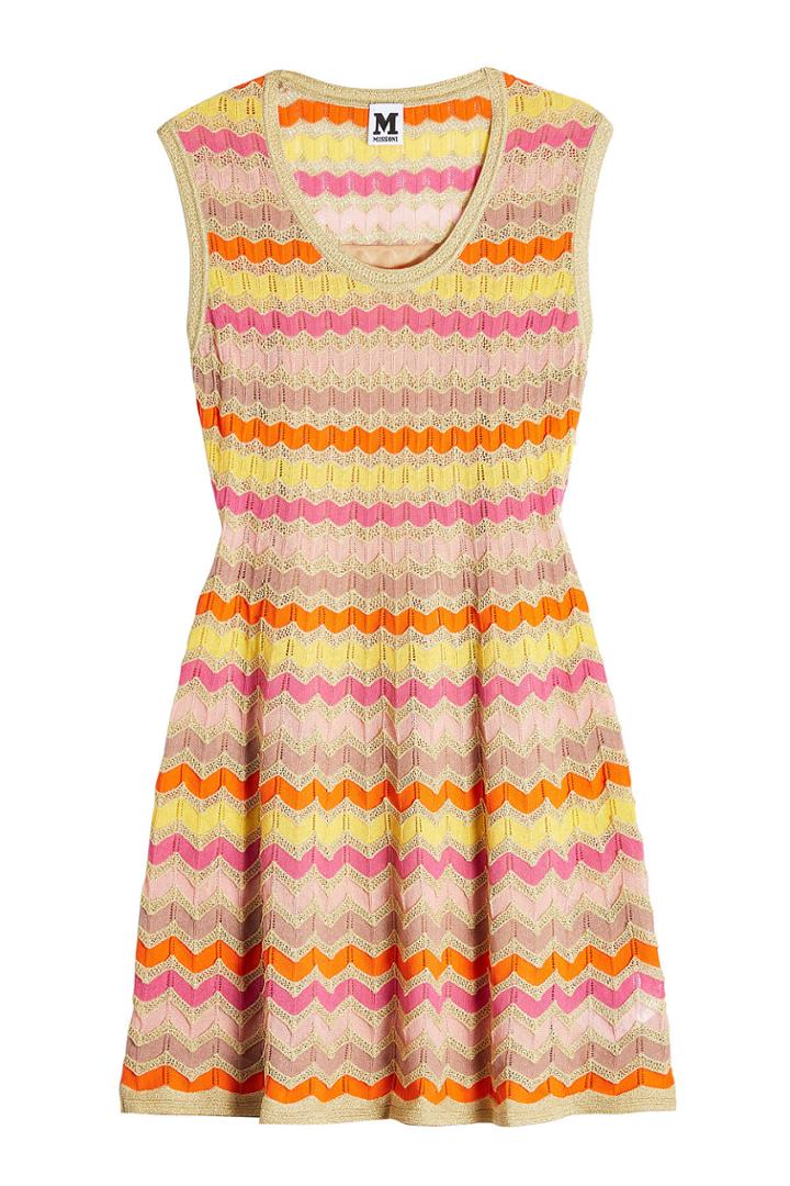 M Missoni M Missoni Sleeveless Knit Dress With Cotton