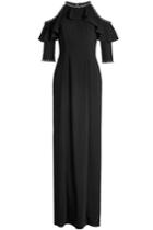 Jenny Packham Jenny Packham Floor Length Gown With Cut-out Shoulders And Embellishment