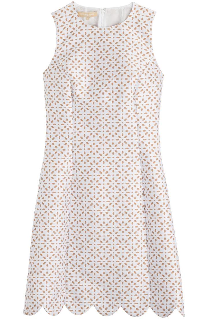 Michael Kors Eyelet Jacquard Dress