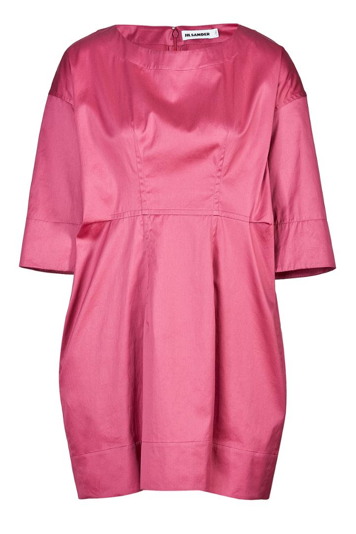 Jil Sander Jil Sander Cotton Sateen Tunic - Pink