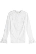 Christopher Kane Christopher Kane Cotton Blouse With Embroidery