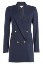 Michael Kors Collection Michael Kors Collection Wool Blazer - Blue