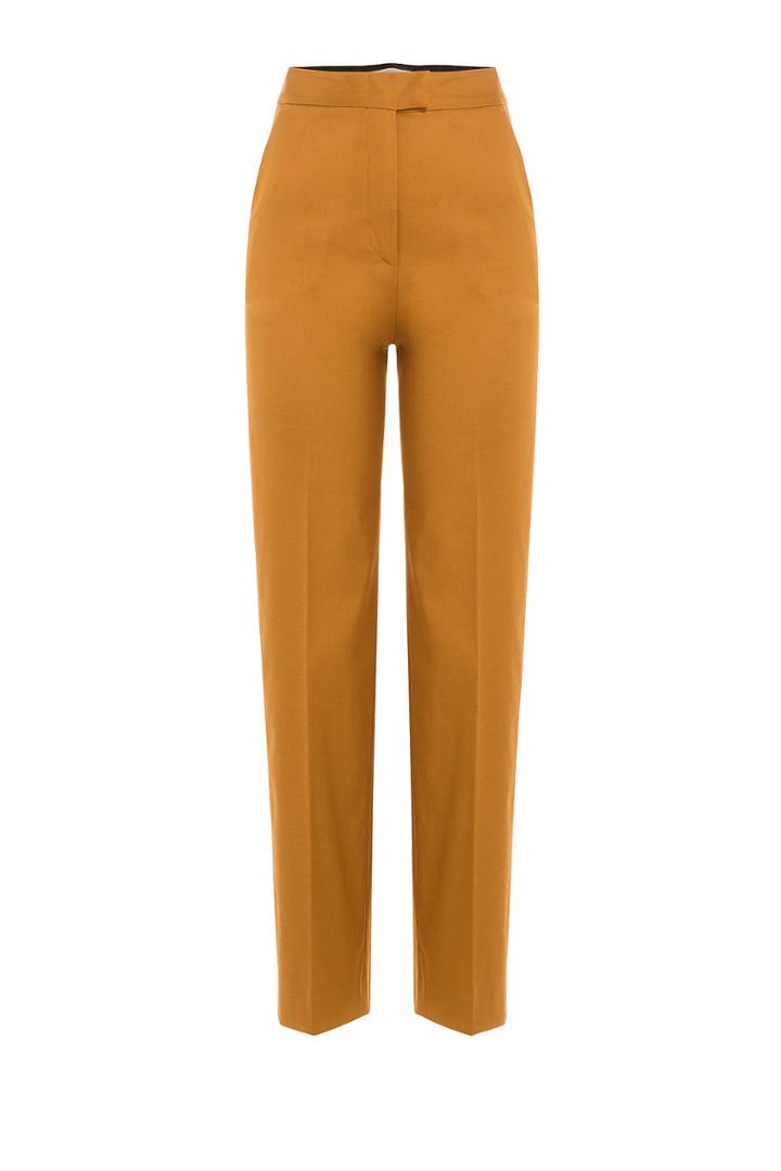 Msgm Msgm Straight Leg Cotton-blend Trousers