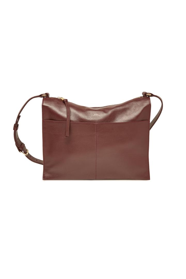 A.p.c. A.p.c. Suzanne Leather Shoulder Bag