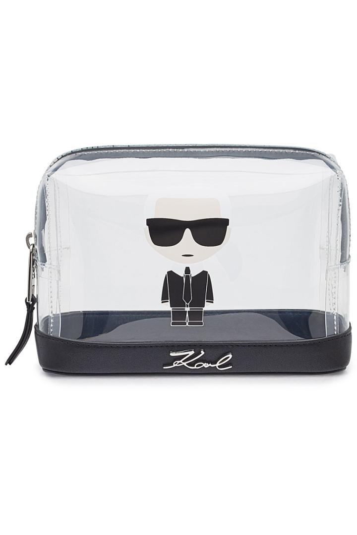 Karl Lagerfeld Karl Lagerfeld K/ikonik Transparent Pouch