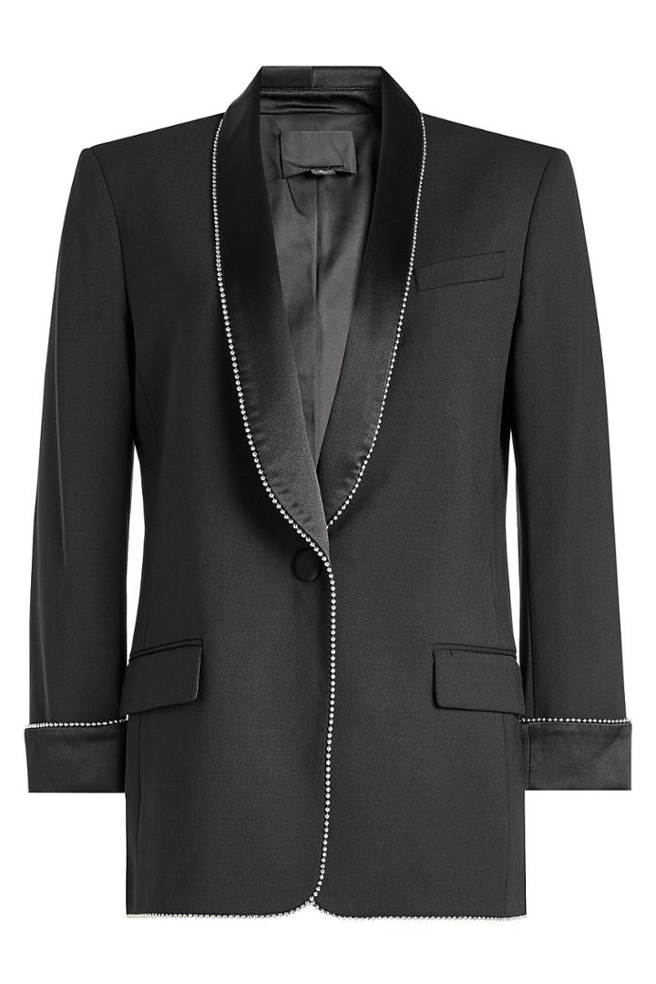 Alexander Wang Alexander Wang Long Blazer With Virgin Wool