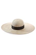 Maison Michel Maison Michel Lucia Straw Hat - Beige