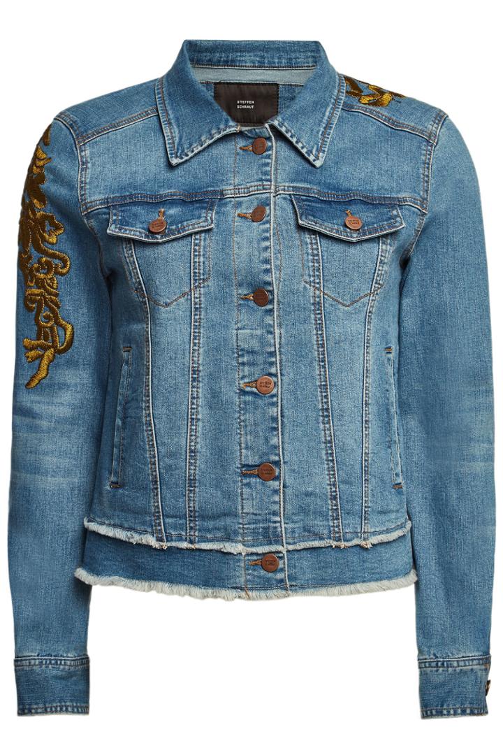 Steffen Schraut Steffen Schraut Embroidered Denim Jacket