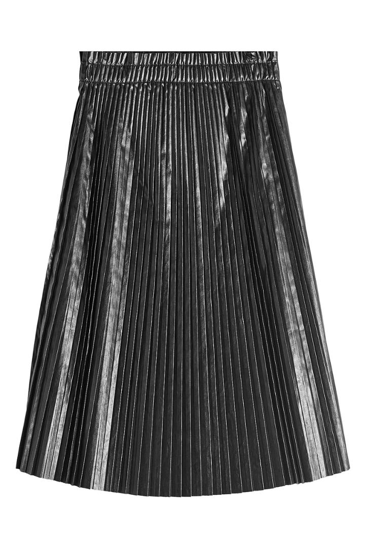 We11done We11done Accordion Patent Skirt