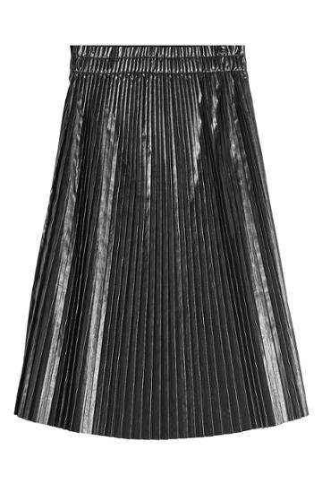 We11done We11done Accordion Patent Skirt