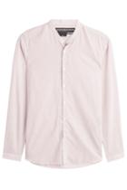 The Kooples The Kooples Striped Cotton Blend Shirt