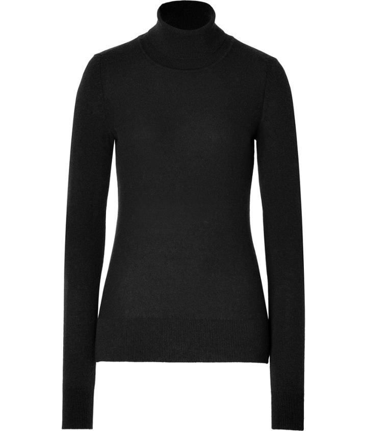 Closed Cashmere Turtleneck In Black
