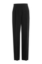 Emilio Pucci Emilio Pucci Straight Leg Wool Pants - Black