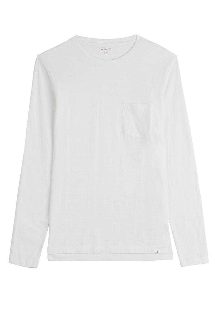 Orlebar Brown Orlebar Brown Robby Long Sleeved Cotton Top - None