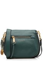 Marc Jacobs Marc Jacobs Recruit Small Leather Saddle Bag - Green