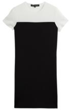 Ralph Lauren Black Label Two-tone Stretch Dress