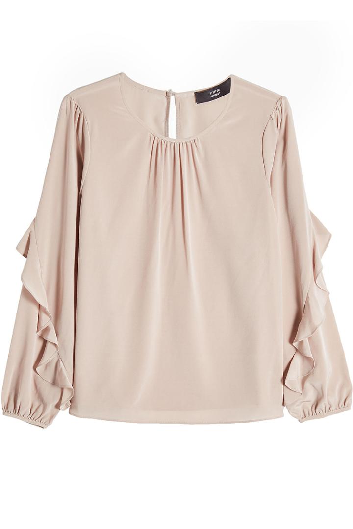 Steffen Schraut Steffen Schraut Silk Blouse With Ruffles