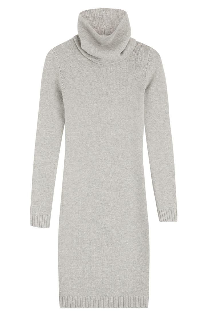 Ralph Lauren Black Label Turtleneck Dress With Wool