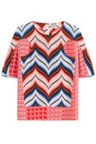 Kenzo Kenzo Printed Silk Blouse - None