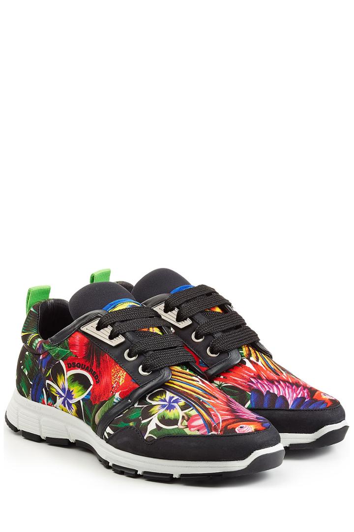 Dsquared2 Dsquared2 Graphic Print Sneakers - Multicolor