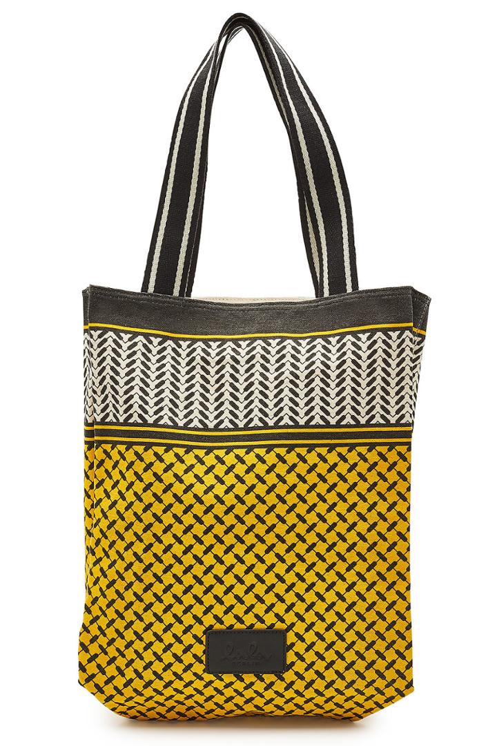 Lala Berlin Lala Berlin Carmela Printed Canvas Tote