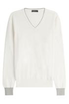 Etro Etro Cotton-cashmere Pullover With Contrast Trim
