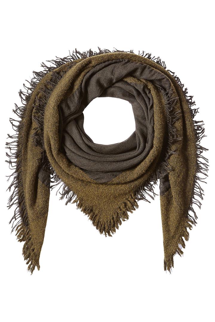Faliero Sarti Faliero Sarti Fringed Scarf With Virgin Wool, Cashmere And Silk - Multicolored