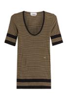 Sonia Rykiel Sonia Rykiel Striped Cotton-silk Top - Stripes