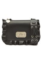 Red V Red (v) Leather Crossbody Bag