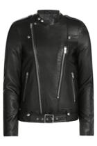 Iro Iro Leather Biker Jacket - Black