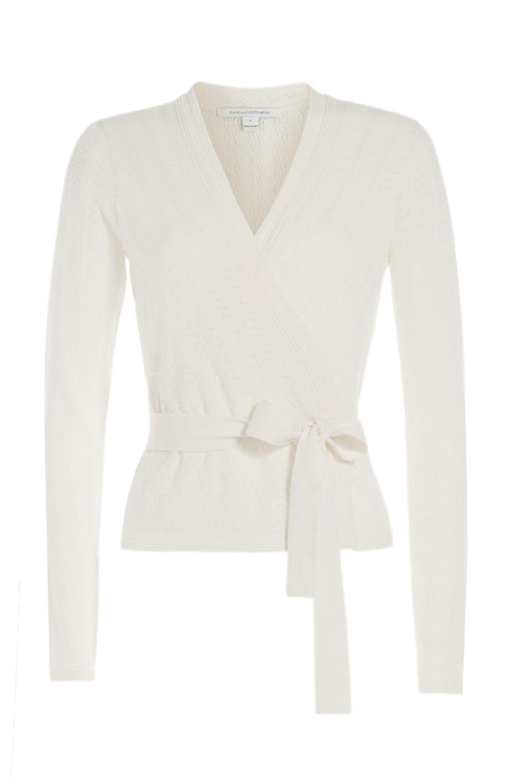 Diane Von Furstenberg Wrap Around Cardigan