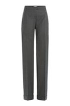 Michael Kors Michael Kors Wide-leg Wool Pants - Grey