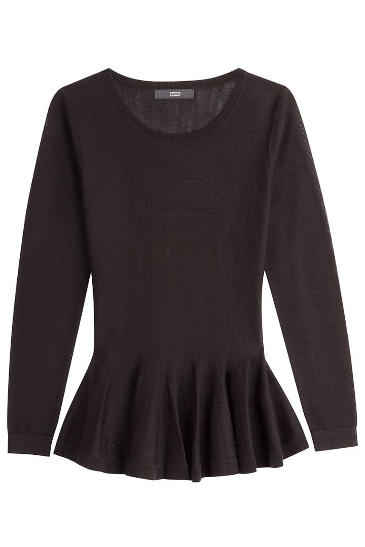 Steffen Schraut Steffen Schraut Merino Wool Pullover With Peplum