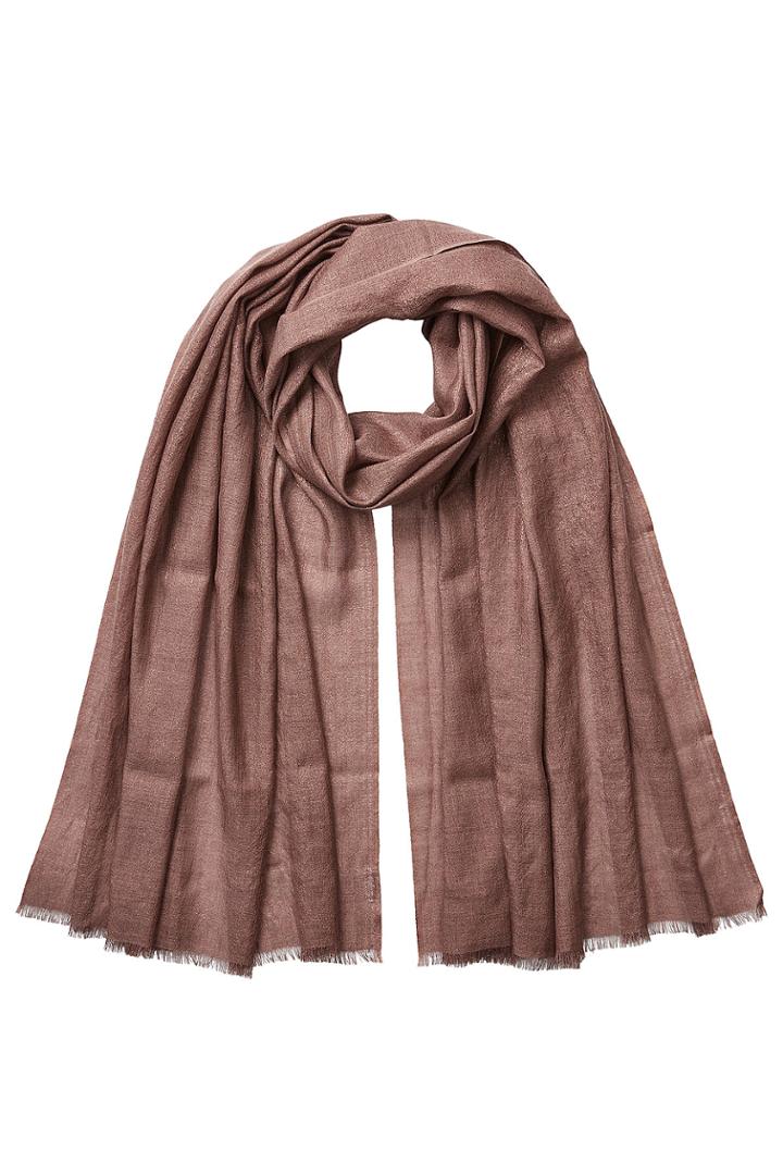 Brunello Cucinelli Brunello Cucinelli Cashmere-silk Scarf - Mauve