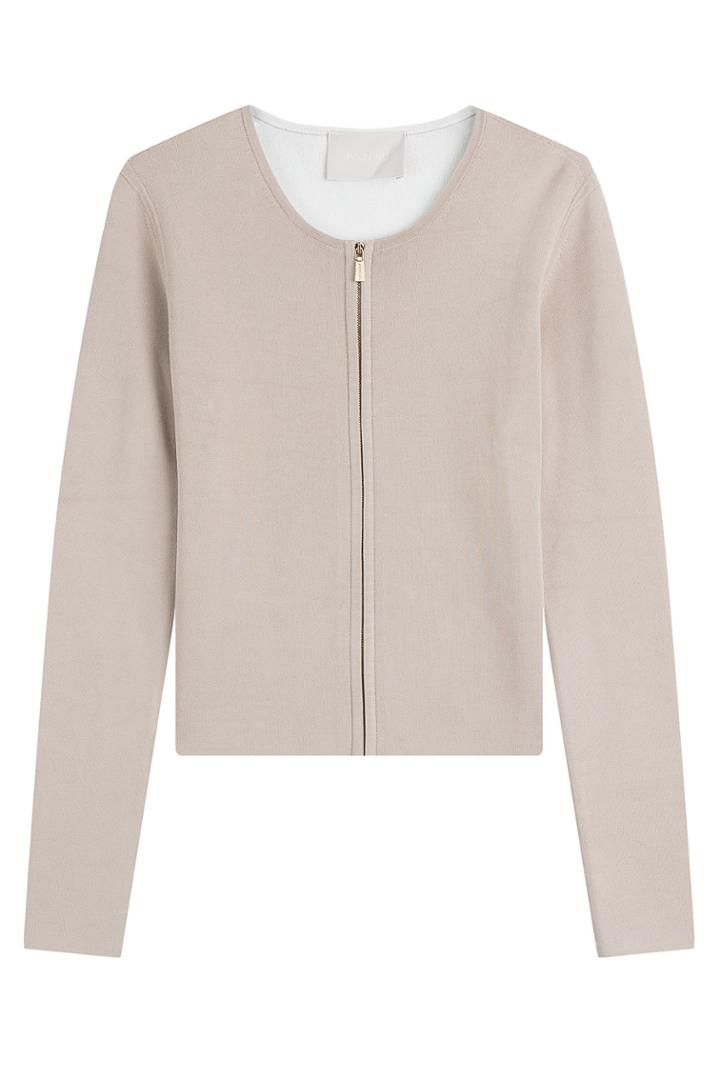 Jason Wu Jason Wu Zipped Knit Jacket - Multicolored