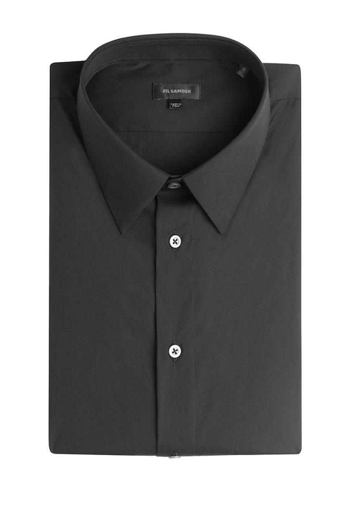 Jil Sander Jil Sander Cotton Destiny Shirt - Black