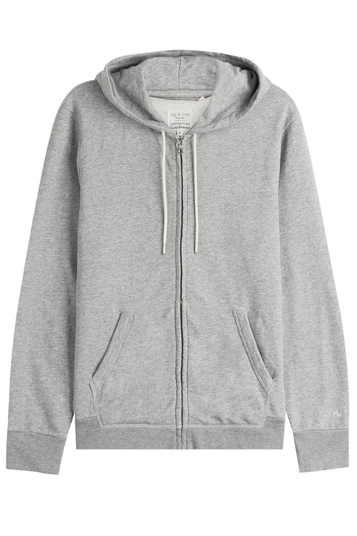 Rag & Bone Rag & Bone Cotton Hoodie - Grey