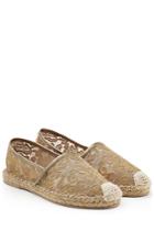 Valentino Valentino Lace Espadrilles - Beige