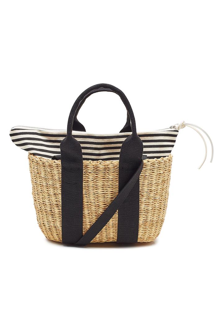 Muuñ Muuñ Mini Caba Woven Straw Tote