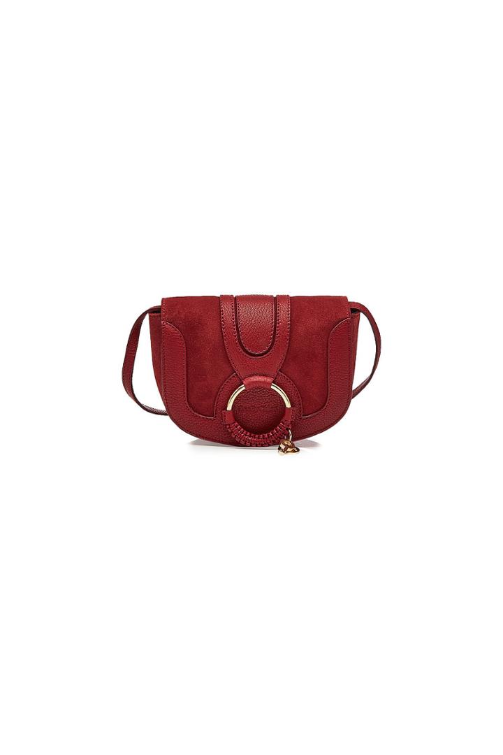 See By Chloé See By Chloé Mini Shoulder Bag With Leather And Suede