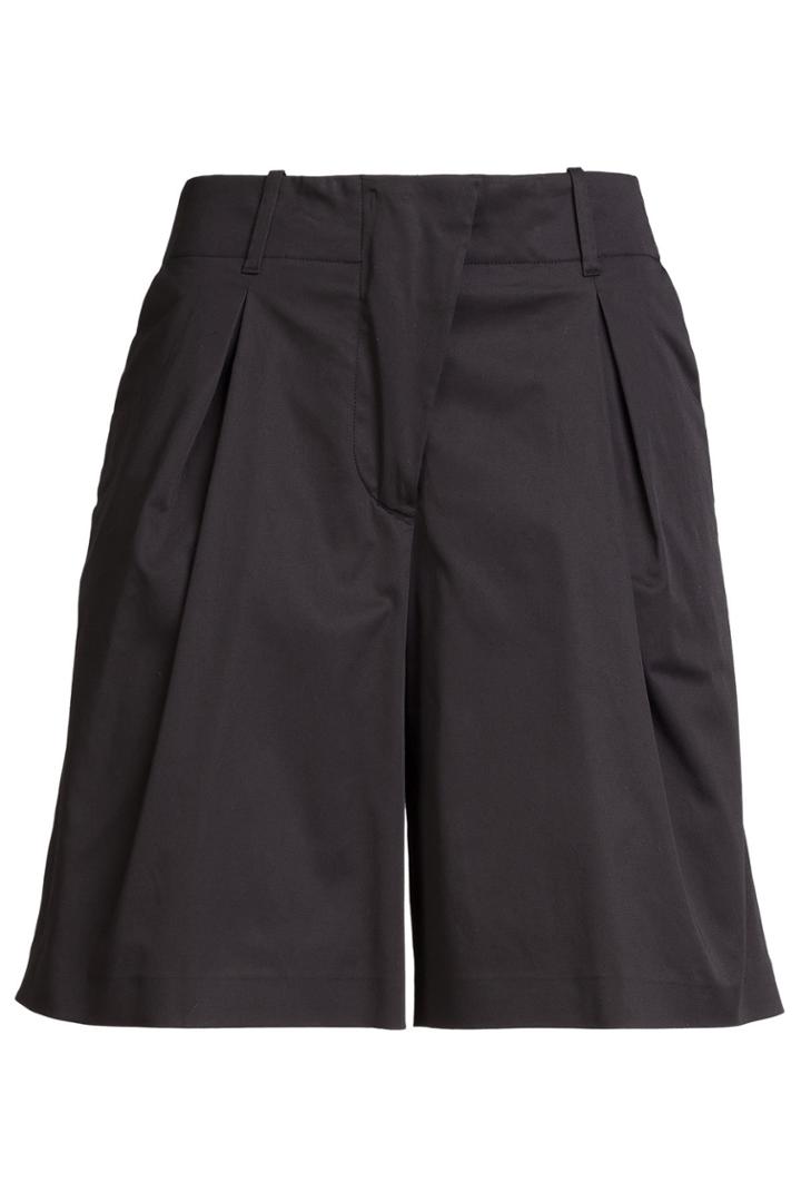 Jil Sander Jil Sander Pleated Cotton Shorts