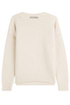 Vince Vince Wool And Yak Pullover - White
