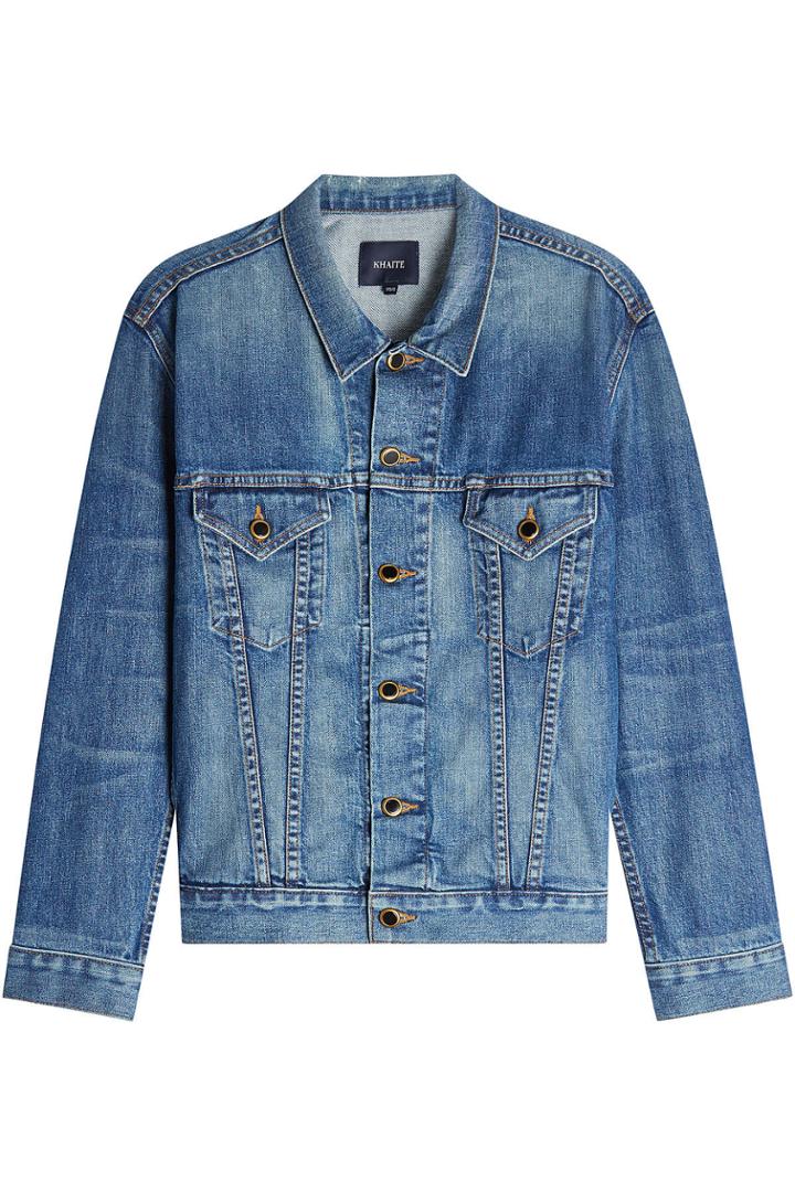 Khaite Khaite Cate Oversized Denim Jacket