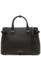 Burberry Shoes & Accessories Burberry Shoes & Accessories Banner Leather Tote - Black