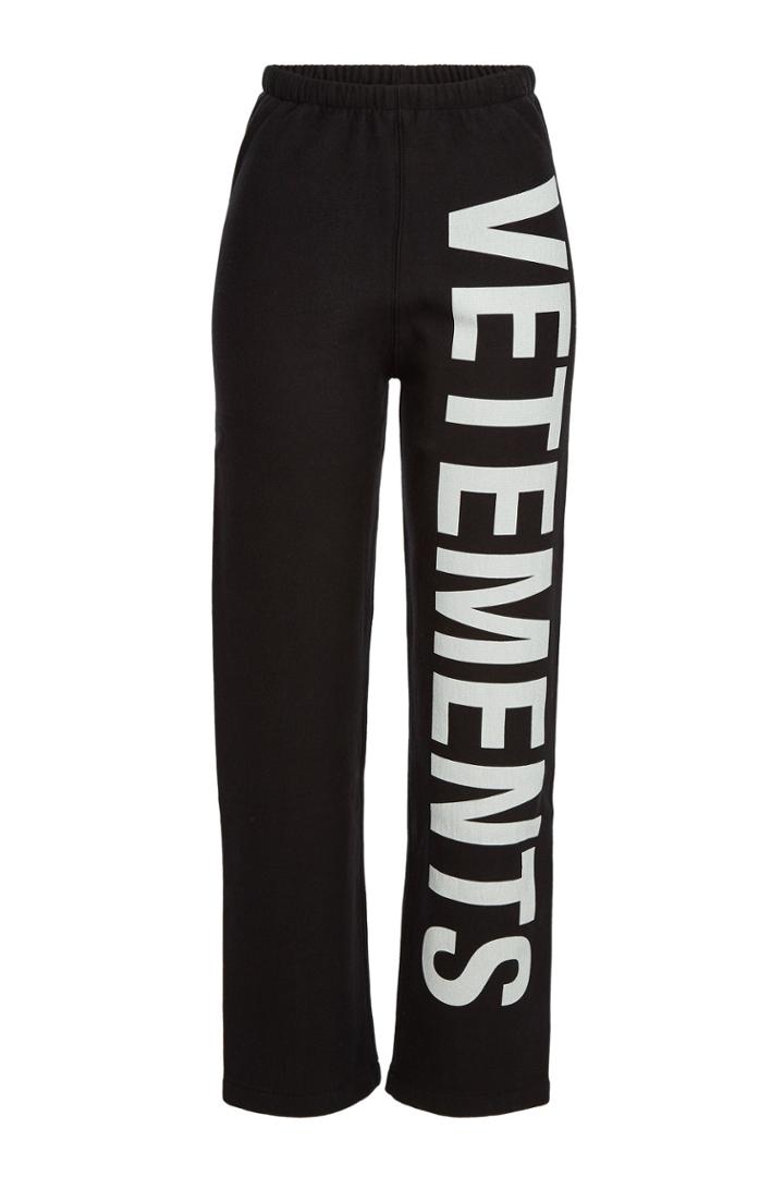 Vetements Vetements Logo Cotton Sweatpants