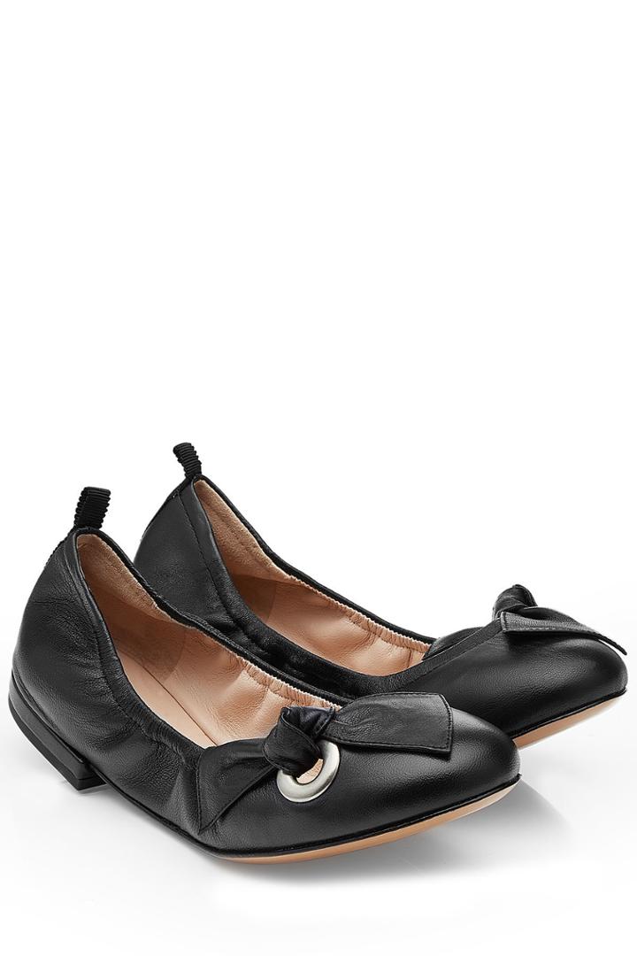Marc Jacobs Marc Jacobs Leather Ballerinas